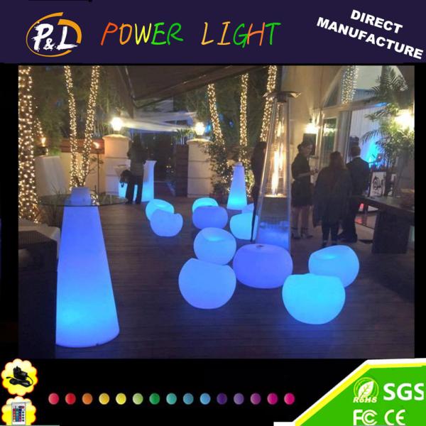 Quality Commercial Modern Event Furniture LED Poseur Table for sale
