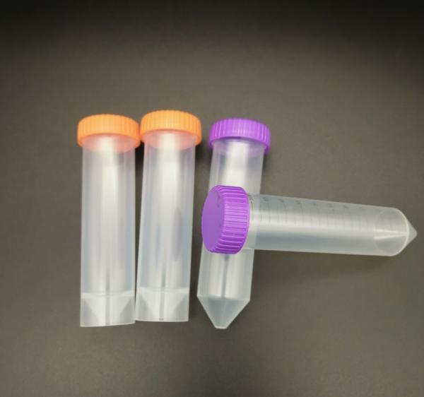 Quality HDPE Polypropylene Medical Laboratory Consumables 10ml Centrifuge Tube Flat Cap Round Bottom for sale