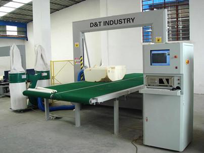 Quality Good Quality DT Auto CNC Foam Contour Machine Cutter With Moving Table Brake System for sale