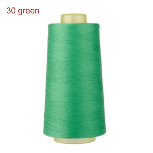 China Manufacturer 40/2 Polyester Colorful For Sewing White Spun Sew Polyester Thread