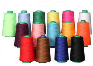 High Tenacity Spun Polyester Sewing Thread , Multi Colored Threads For Sewing