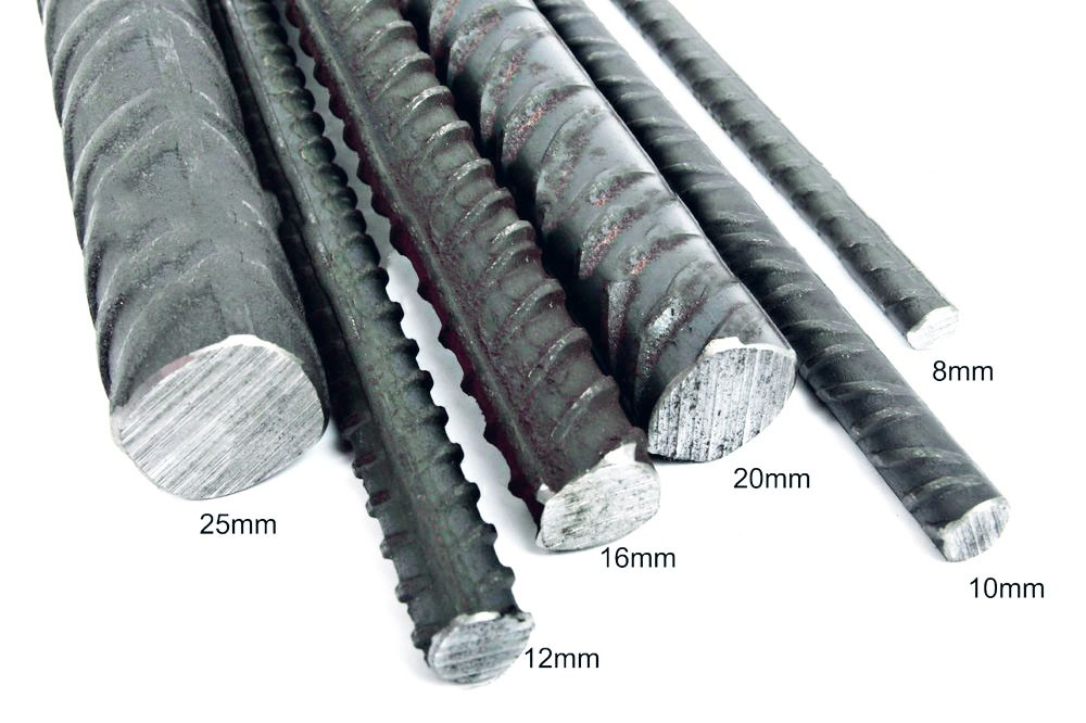 4mm 6mm 8mm Reinforcement Iron Bars HRB335 HRB400 HRB500 Grade For Construction