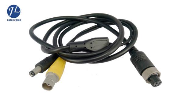 Quality RG59 BNC RCA Cable For Vehicle Video Camera Backup System With 4.3 Monitor for sale