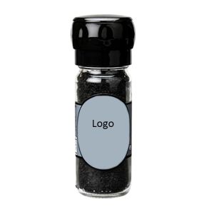 China Glass Jar PC Cap 139mm 147g 100ml Glass Spice Grinder wholesale