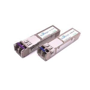 China Sfp Module Single Mode Compact Tx1550n 20km Bidi Fc Certification wholesale