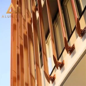 China Metal louvers facade wholesale
