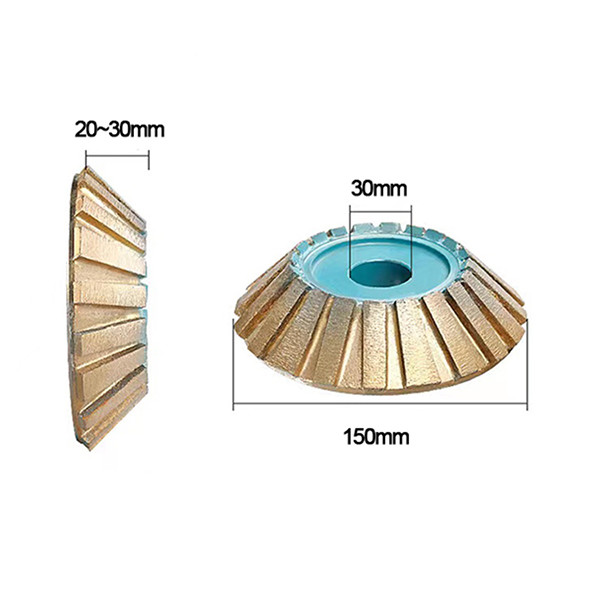 Customized Shape Diamond Cut Grinding Wheel For Stone Granite Ceramic