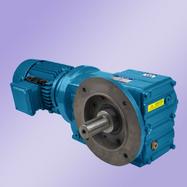 Parallel Single Reduction Helical Gearbox Worm Geared Motor 0.55kw-15kw
