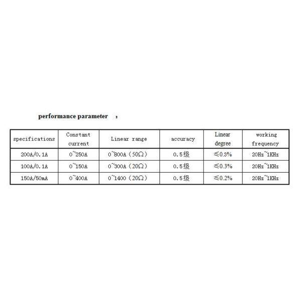 DL-CT13CL Soft starting current transformer for motor protection 200A 100A/0.1A 150A/50mA