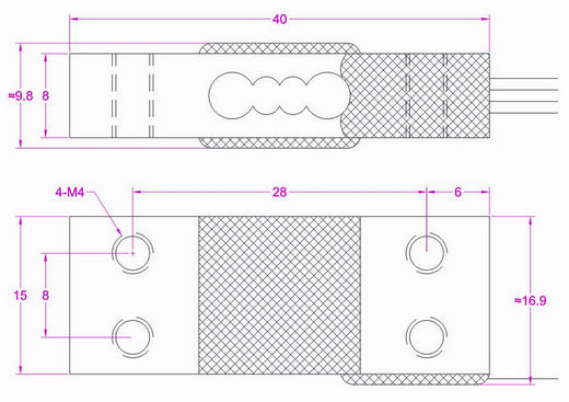 Miniature Load Cell 30kg Micro Weight Sensor 20kg Small Weight Transducer 10kg