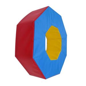 China Octagon Shape Indoor Soft Play Toys Preschool Game Octagon Doughnut Mat wholesale