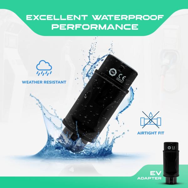Quality 32A 22KW EV Charging Charger Adapter Type1 to Type2 Electric Vehicle Charger Connector OEM for sale