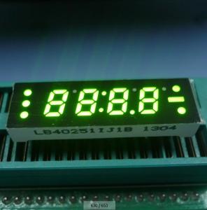 China High Luminous 0.25 Inch 4 Digit Seven Segment Led Display Common Anode wholesale