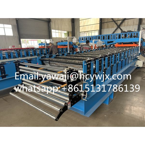 Roofing Panel Sheet Double Deck Roll Forming Machine