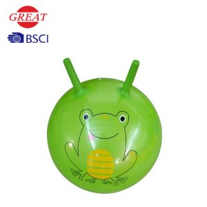 Nontoxic Kids Hopper Ball Rubber Free With Customized Logo Photodegradable