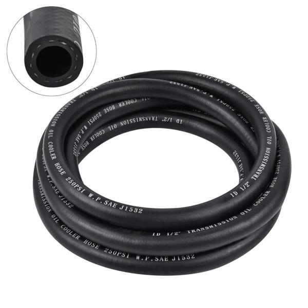 Quality Braided Water Hose Reel with Connector Clamp Cap Connection Coupling for sale