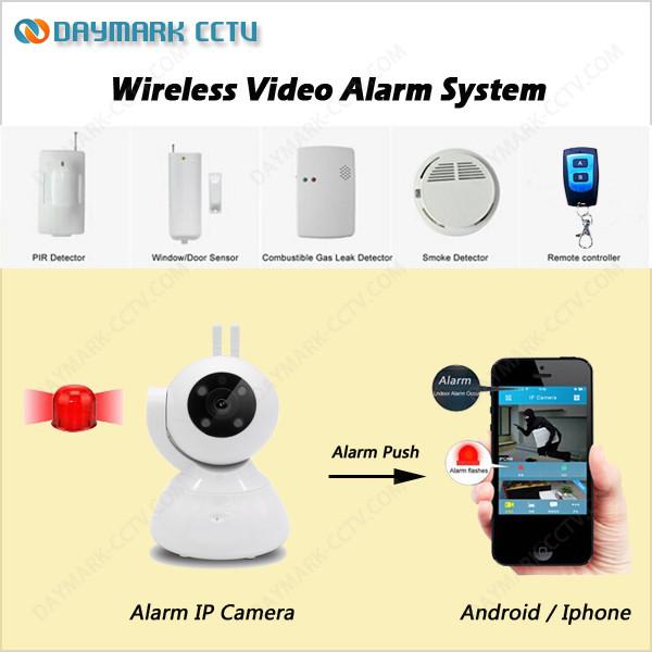 Quality Yoosee app RF433 alarm motion sensor security camera wifi for home security for sale