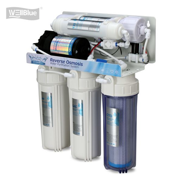 Under Sink Use Reverse Osmosis Water Purifier 24W Drinking Water Manufacturing