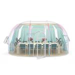 Length 4m Igloo Bubble Tent Anti Noise Transparent Igloo Tent