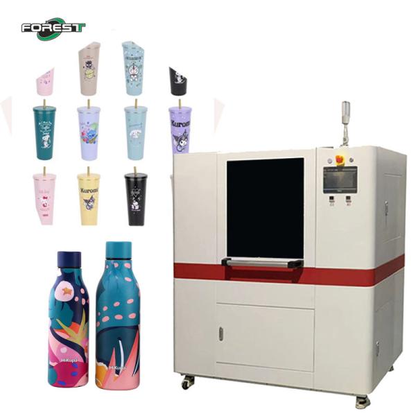 Quality AC 110V Digital Inkjet Printer UV Bottle High Speed Digital Printer for sale