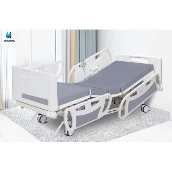 Remote Control Hospital Electric Bed Recovery Room Healthcare 5 Function Adjustable