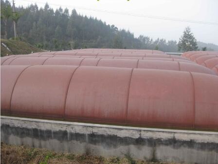 Family Size Movable Methane Storage Tank Portable Biogas Digester