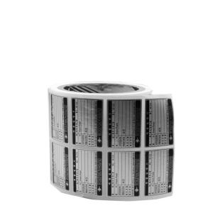 China Custom Printed Barcode Labels Waterproof Product Label Stickers wholesale