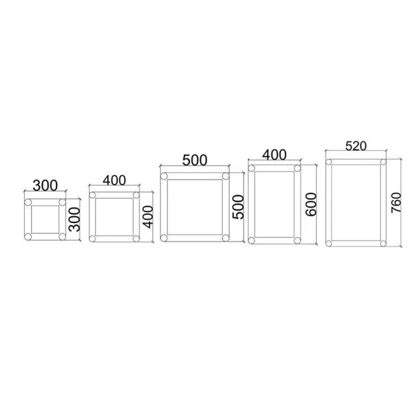 Aluminum Alloy Stage Truss , Thomas Bolt Truss For Concerts / Displays