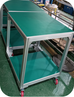 Trolley/Lean pipe workbench/Assembly line