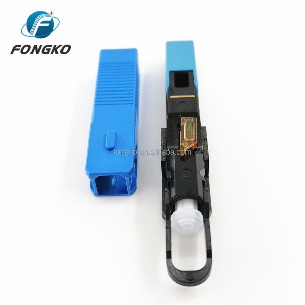 OEM multimode Fiber Optic Fast Connector Sc Upc for FTTH Communication FKSU017