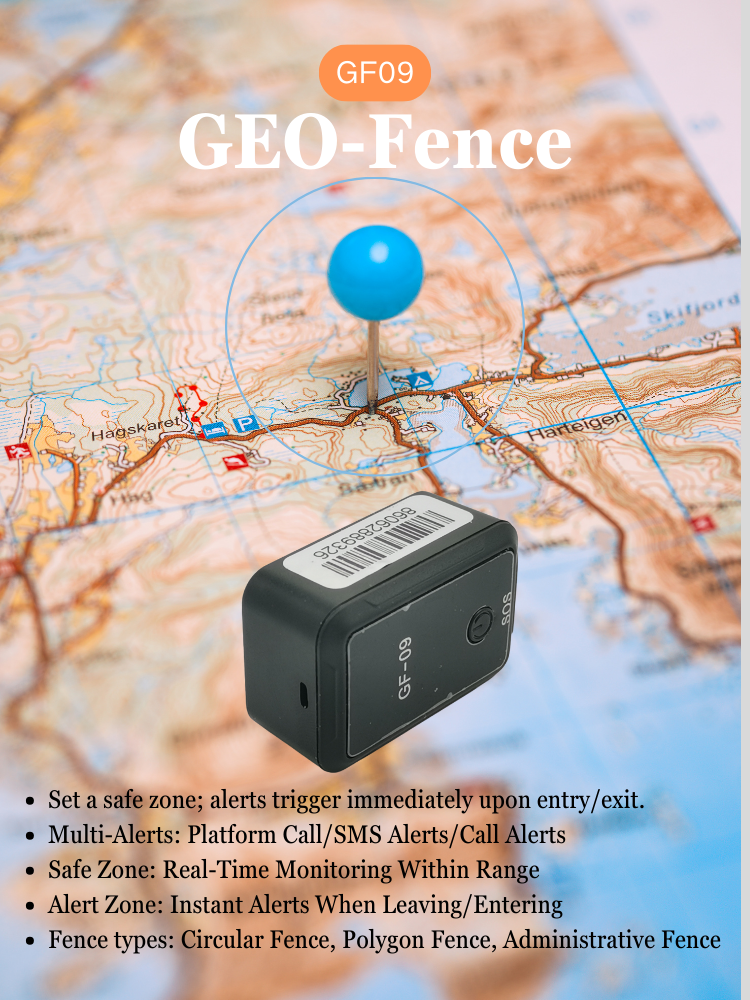 GF-09 2G Magnetic GPS Tracker GSM WiFi LBS Multi-mode Positioning For Vehicles Valuables Asset Children Elderly Individuals And Logistics Tracking