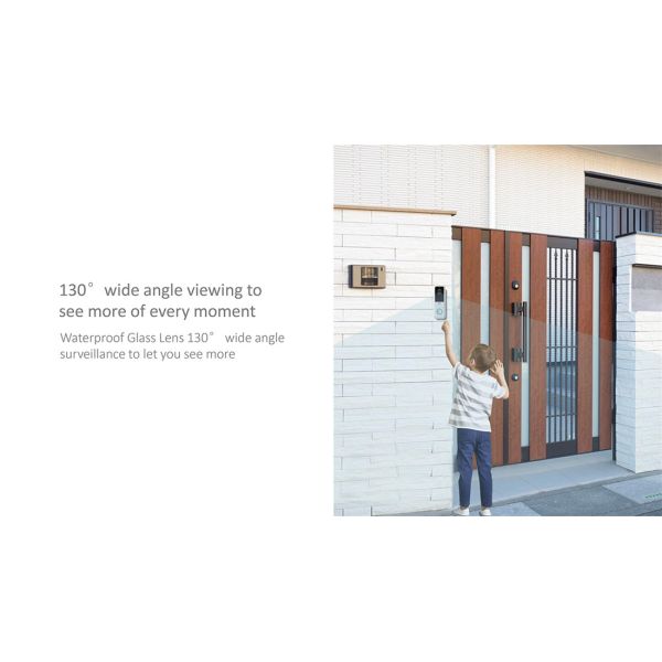 Smart Wireless Battery Doorbell Camera(E932H22)