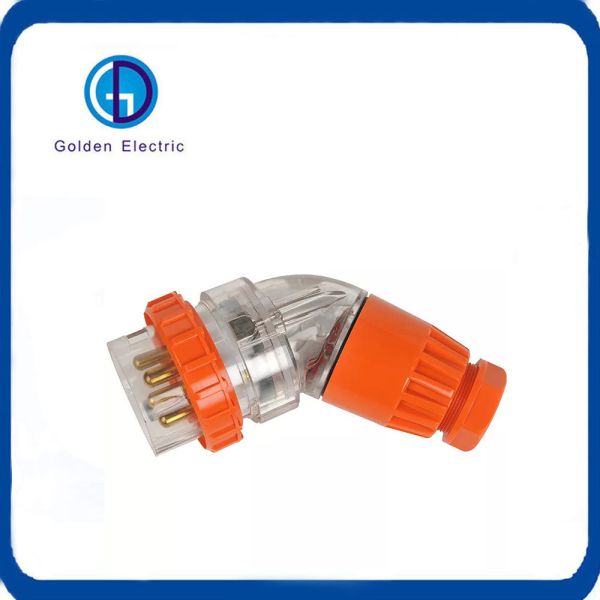 IP66 Australia Electrical Connector 20A 32A 40A 50A Three Phase Waterproof Round Pin 3p 4p 5p Industrial Extension Socket