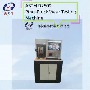 China Lubricating Oil And Grease Timken Ring Block Friction And Wear Testing Machine ASTM D2509 wholesale
