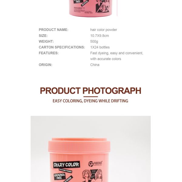 Professional Herbal Hair Dye Powder Wholesale – Ammonia-Free Dust-Free, Rich Colors for Salons, OEM/ODM Available Formula