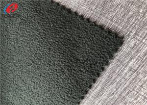 China Softshell TPU Coated Fabric 4 Way Stretch Fabric Bonded  Polar Fleece For Jacket wholesale