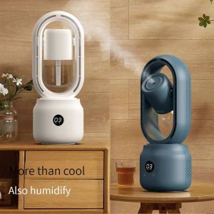 China HOMEFISH 300ml Room Humidifier Multifunctional Spray Fan Battery Powered wholesale