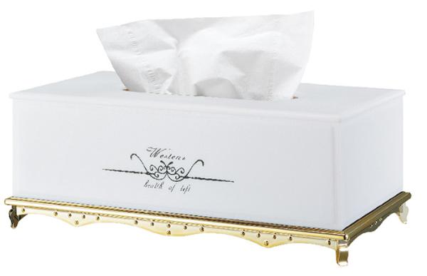 Quality Table Plastic Classical Decorative Rectangular Tissue Box for sale