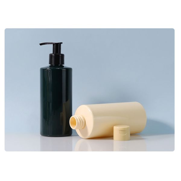 300ml 500ml PET Bottles Cosmetic Body Wash Bottle For Skincare Necessities