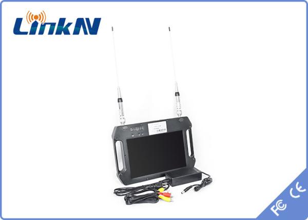 Quality Portable COFDM Video Receiver Dual-Antenna Diversity Reception High Sensitivity with Display and Battery for sale