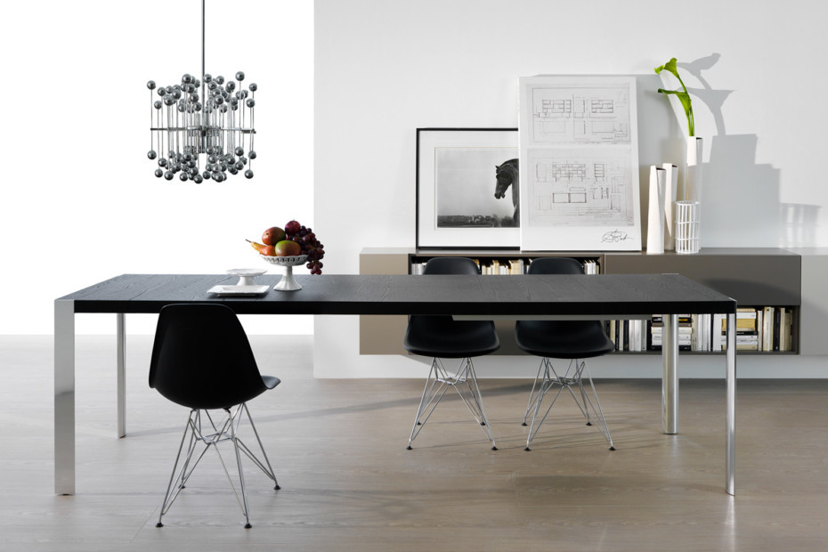 China Dining Room Extendable Wooden Table , Folding Trim Rectangle Dining Table on sale