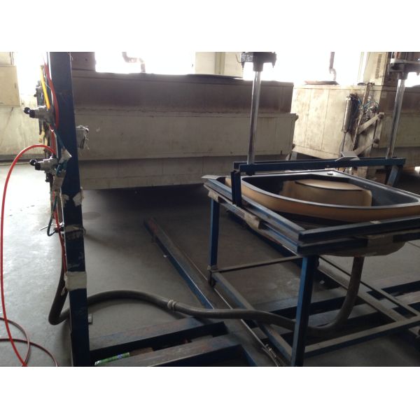 plastic thick sheets vacuum forming machine