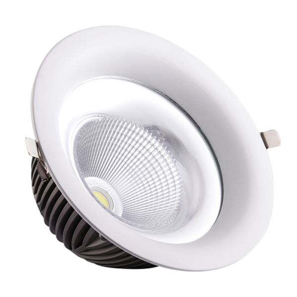 10W recessed COB LED downlight for Residential, Indoor Lighting, Shops/hotel/office use aluminum