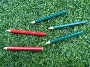 China hexagon golf pencil , Hexagonal golf pencil , golf pencil , wooden pencil  eraser , wood golf pencil wholesale