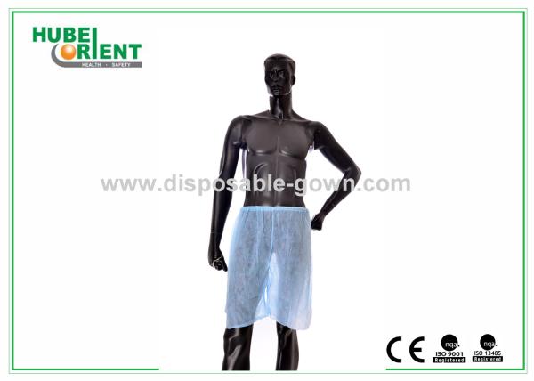 Quality Waterproof Breathable and Flexible Disposable Exam Polypropylene Shorts pants for sale