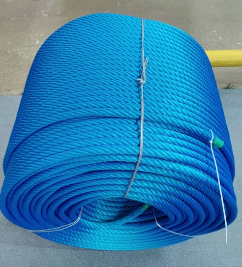 PP Material Polyester Combination Rope with Monofilament Design