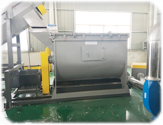 PP PE Plastic Film Recycling Machine Automatic Film Shredder