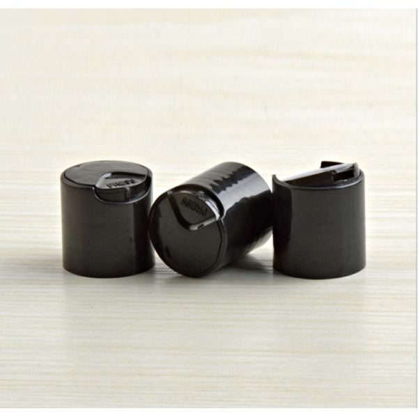 Transparent Clear Flip Top Dispensing Caps Chemical Resistant