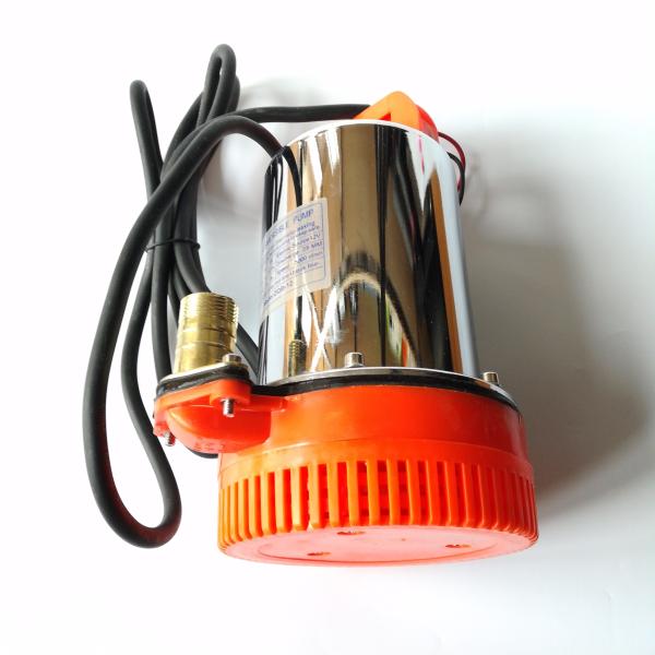 Quality 12V, 24V,48V,60V DC Small Submersible Solar Powered Water Pump For Agriculture, Submerged Pump For Well Pond for sale
