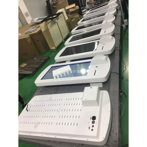 Chain Restaurant Self Service Kiosk 27 Inch Payment Machine Kiosk
